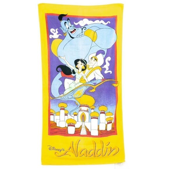 Vintage Aladdin 90’s Beach Towel - Picture 1 of 9